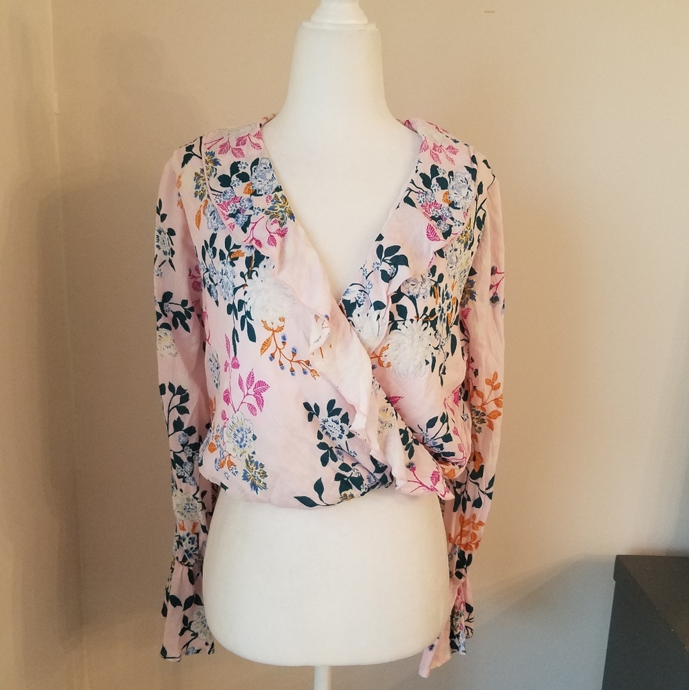 Alter'd State long sleeve Ruffle top